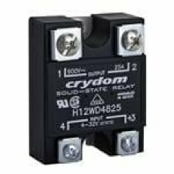 Solid State Relays - Industrial Mount Ssr Relay, Panel Mount, Ip00, 530Vac/50A, Dc In, Led, , Crydom, Mfr#: H12D4850G-10